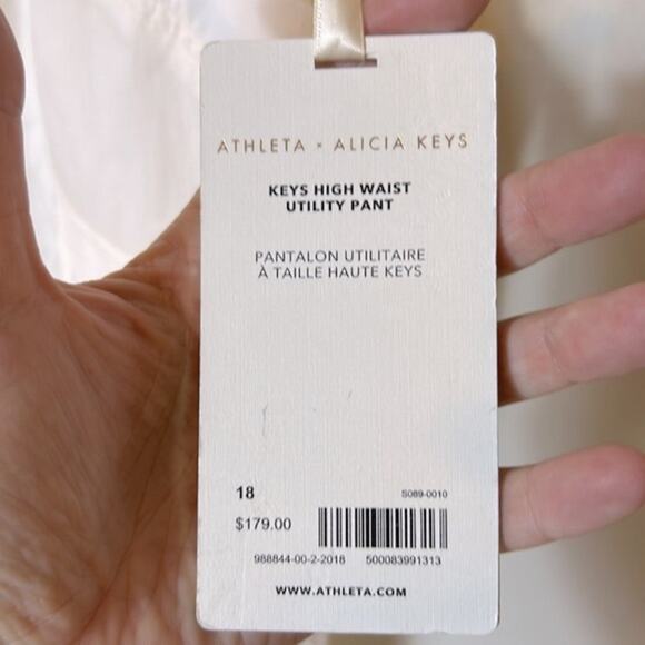NWT Athleta X Alicia Keys high waist utility pant, 18 - Picture 15 of 15